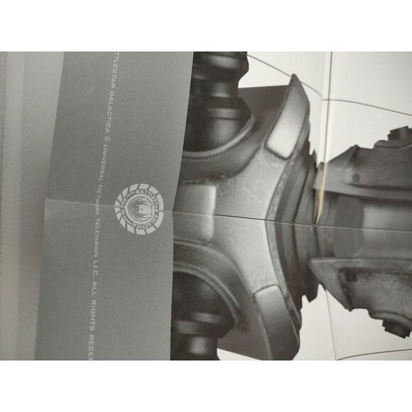 Battlestar Galactica Range Sheet Command Issue Cross Rank-Service MINT CONDITION - Picture 4 of 6